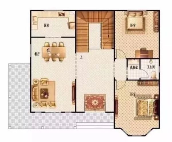 20多萬的農(nóng)村輕鋼別墅自建房 臺風來了也不怕了(圖2)