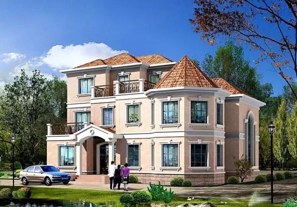 想自建房的看過來,這家“輕鋼別墅”風景獨好(圖1) 睿婕輕鋼別墅