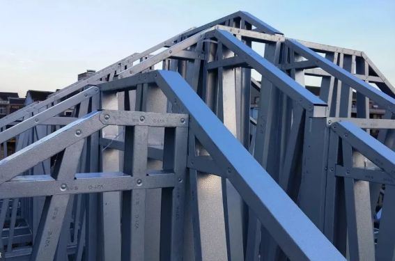 輕鋼型鋼結構工程施工質量問題與預防措施(圖5) 輕鋼龍骨