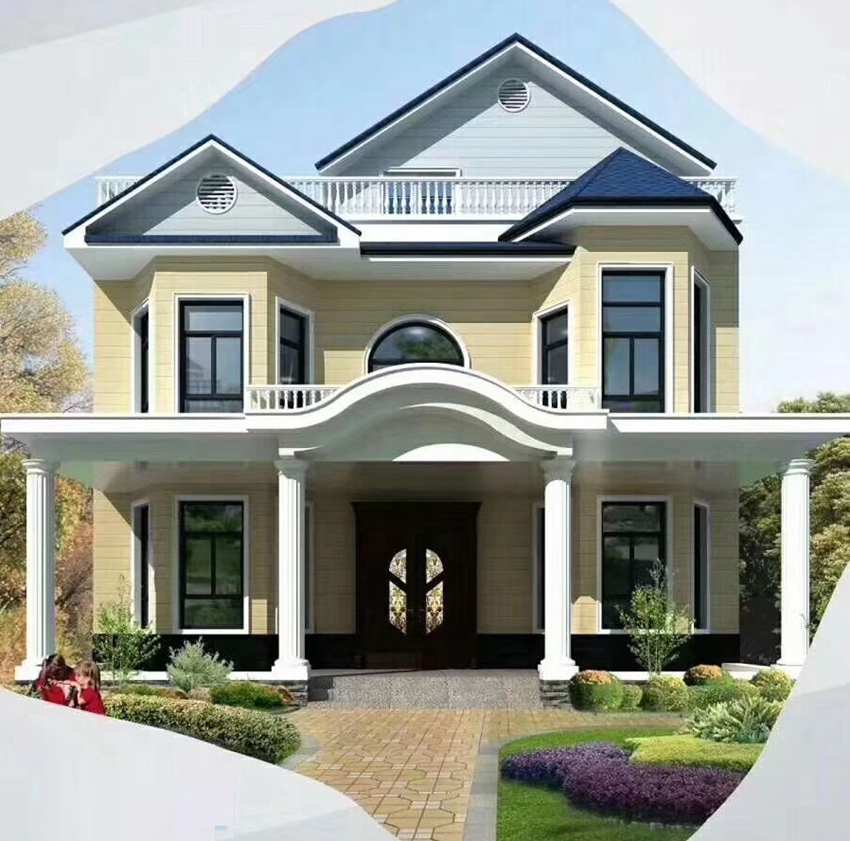 輕鋼別墅100平米造價(jià)多少?是否值得購(gòu)買?(圖2) 睿婕輕鋼別墅