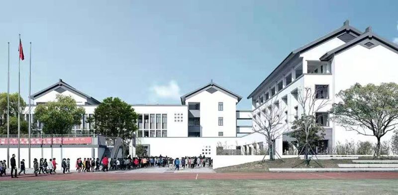 學校該有的樣子,打卡輕鋼網紅基地,“新中式”學校建筑(圖14) 睿婕輕鋼別墅